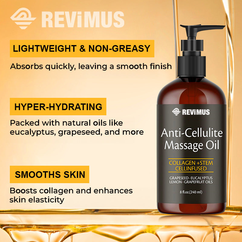 Revimus Anti-Cellulite Massage Oil 8 Fl Oz/ 240ML