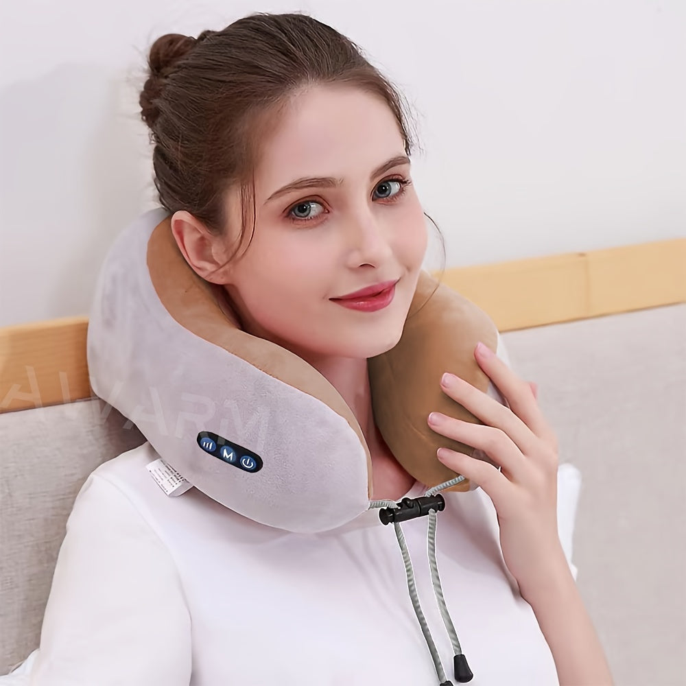 Revimus U-Shaped Cervical Neck Massager Pillow