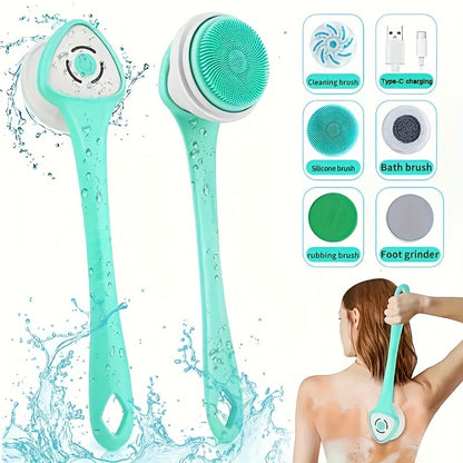 Revimus 5-in-1 Electric Shower Brush Set