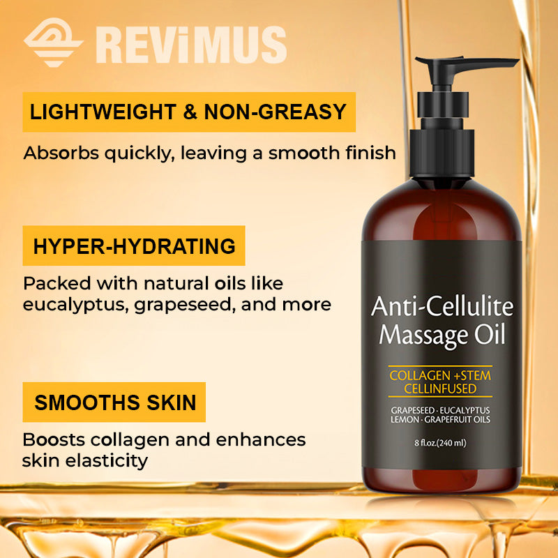 Revimus Anti-Cellulite Massage Oil 8 Fl Oz/ 240ML