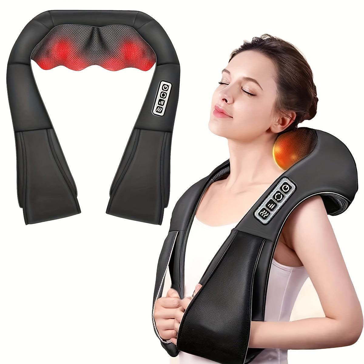 Revimus 8-Node Shiatsu Massager with Heat