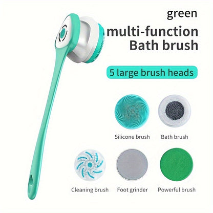 Revimus 5-in-1 Electric Shower Brush Set