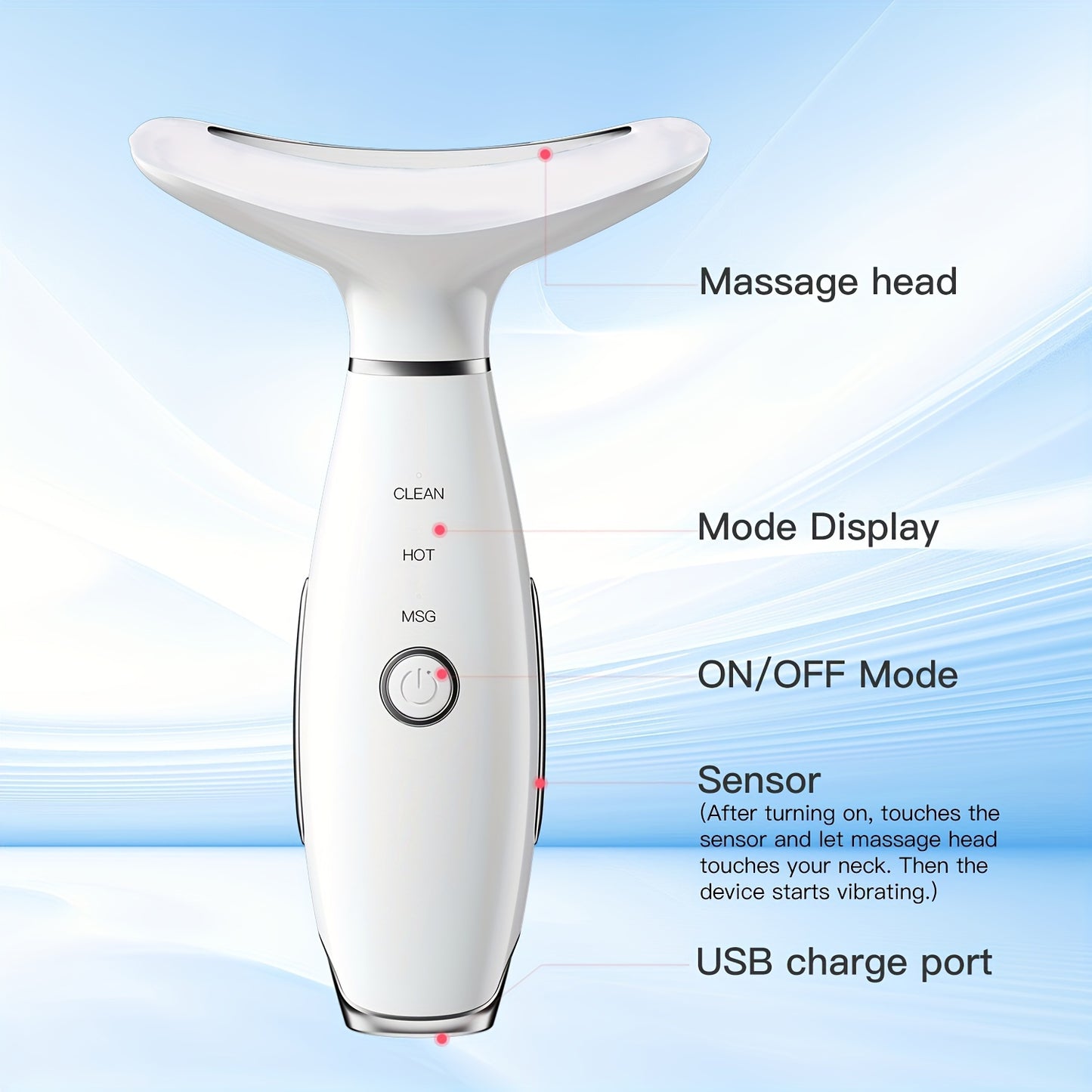 Revimus Rechargeable Facial & Neck Beauty Device