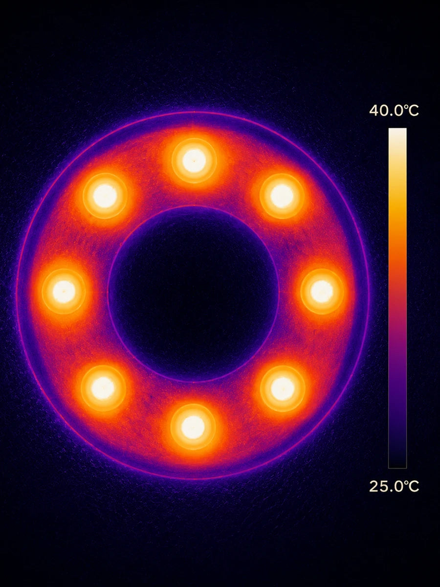Heat therapy massage on the Revimus anti-cellulite massager